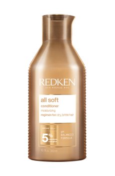 Увлажняющий кондиционер Redken All Soft Conditioner для сухих и ломких волос, 300 мл