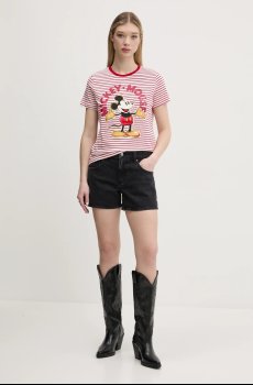 Хлопковая футболка Desigual MICKEY MOUSE