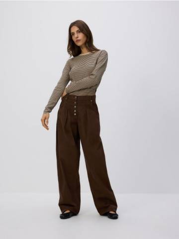 Reserved - LADIES` JEANS TROUSERS - dark grey jeans - 559GE-89J Reserved - LADIES` JEANS TROUSERS - dark grey jeans - 559GE-89J