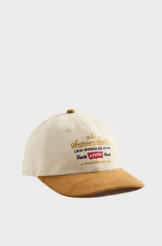 Мужская бежевая кепка Бежевый ONESIZE Levi’s® 004BQ;0000