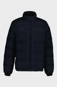 Мужской темно-синий пуховик MID DOWN Синий S Gant 7006554
