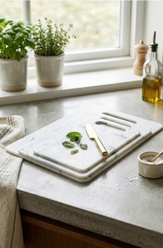 Обробні дошки, 3 шт. - сірий