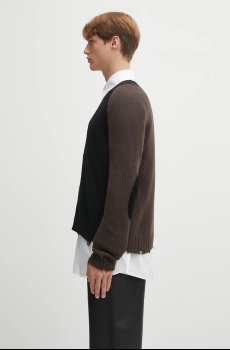 Шерстяной кардиган MM6 Maison Margiela