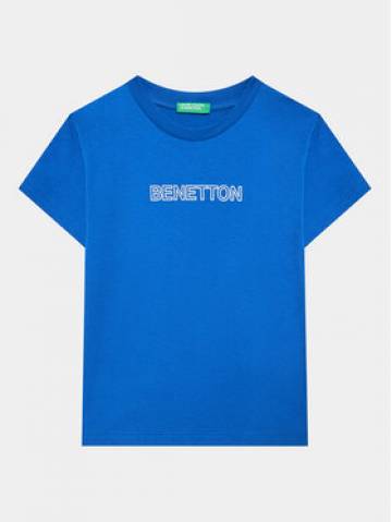 United Colors Of Benetton Футболка 3096C10D5 Голубий Regular Fit United Colors Of Benetton Футболка 3096C10D5 Голубий Regular Fit