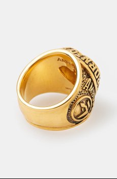 Серебряное кольцо AMBUSH Heart Class Ring