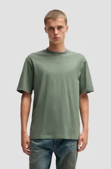 Мужская зеленая футболка Зеленый S HUGO 50488330;343