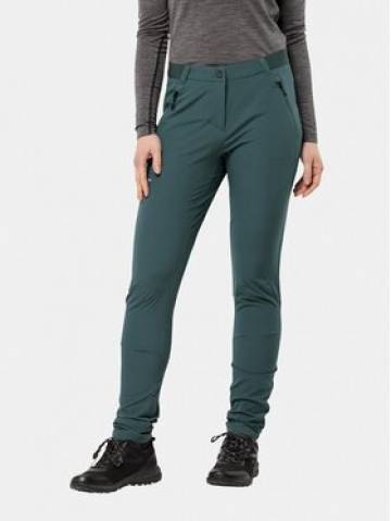 Jack Wolfskin Штани outdoor Geigelstein Slim Pants 1507741 Зелений Slim Fit Jack Wolfskin Штани outdoor Geigelstein Slim Pants 1507741 Зелений Slim Fit
