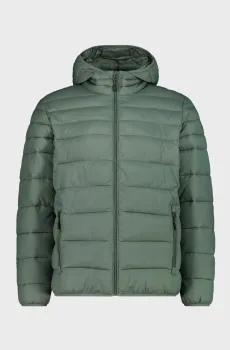 Мужская зеленая куртка FIX HOOD SORONA AURA FL Зеленый 54 CMP 34K2807-F762