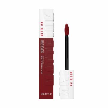 Стойкая жидкая матовая помада для губ Maybelline New York Super Stay Matte Ink, 50 Voyager, 5 мл Стойкая жидкая матовая помада для губ Maybelline New York Super Stay Matte Ink, 50 Voyager, 5 мл