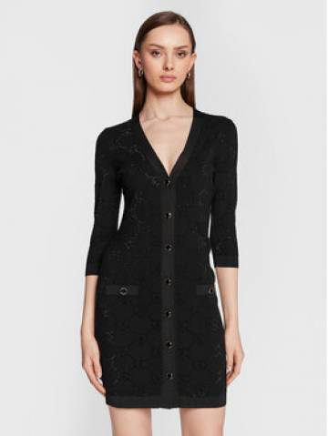 Blugirl Blumarine Трикотажна сукня RA3105-MA18F Чорний Slim Fit Blugirl Blumarine Трикотажна сукня RA3105-MA18F Чорний Slim Fit
