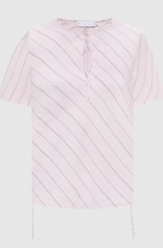 Розовый топ Tasha в полоску