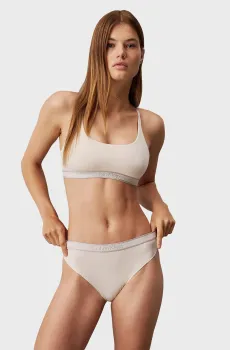 Женские бежевые трусики BIKINI Бежевый XS Calvin Klein 000QF7952E