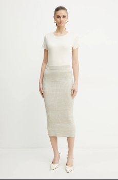 Хлопковая футболка Marella LANGUE