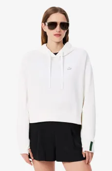 Женская белая толстовка Белый 42 Lacoste SF0281001