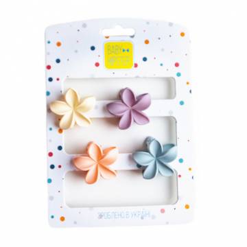 Сет крабіків Baby Hipster Flowers 4 штуки (2110000047290)