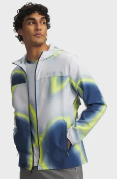 Мужская ветровка UA Velociti STORM Jacket-BLU Разноцветный M Under Armour 6015106-997