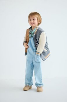 Reserved - Бомбер - темно-сірий - 834HF-90M