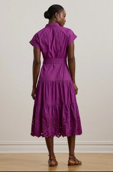 Хлопковое платье Lauren Ralph Lauren