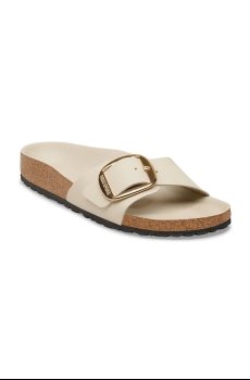 Кожаные шлепанцы Birkenstock Madrid Big Buckle