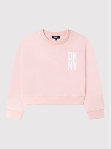 DKNY Світшот D35S49 S Рожевий Regular Fit DKNY Світшот D35S49 S Рожевий Regular Fit
