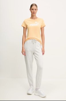 Хлопковая футболка Puma