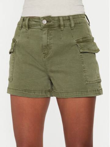 ONLY Шорти з тканини Missouri 15328087 Зелений Regular Fit ONLY Шорти з тканини Missouri 15328087 Зелений Regular Fit