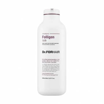 Шампунь Dr.FORHAIR Folligen Silk Shampoo для поврежденных волос, 500 мл Шампунь Dr.FORHAIR Folligen Silk Shampoo для поврежденных волос, 500 мл