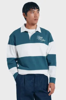 Мужское поло Разноцветный 3XL SPRINGFIELD 222062