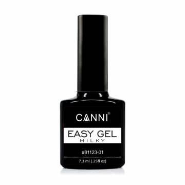 Гель для наращивания и укрепления ногтей Canni Easy Gel 01 Milky, 7.3 мл Гель для наращивания и укрепления ногтей Canni Easy Gel 01 Milky, 7.3 мл
