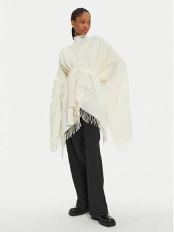 Max Mara Leisure Пончо Martora 2426736028 Écru Relaxed Fit Max Mara Leisure Пончо Martora 2426736028 Écru Relaxed Fit