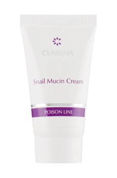 Крем для лица Clarena Poison Line Snail Mucin Cream со слизью улитки, 15 мл