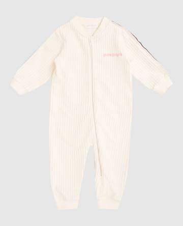 Детский вельветовый ромпер с логотипом