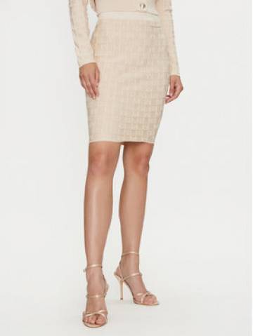 Marciano Guess Спідниця-олівець 4YGD23 5718Z Écru Slim Fit Marciano Guess Спідниця-олівець 4YGD23 5718Z Écru Slim Fit