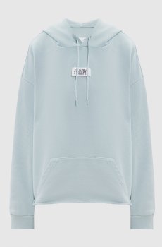 Зеленые худи с нашивкой логотипа