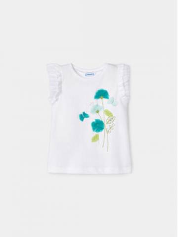 Mayoral Блузка 3079 Білий Regular Fit Mayoral Блузка 3079 Білий Regular Fit