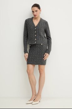 Платье с примесью шерсти Morgan