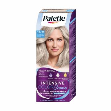 Стойкая крем-краска для волос Palette Интенсивный цвет, 12-21 Холодный платиновый блонд, 110 мл Стойкая крем-краска для волос Palette Интенсивный цвет, 12-21 Холодный платиновый блонд, 110 мл