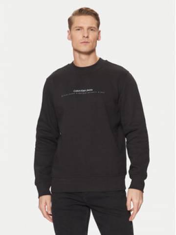 Calvin Klein Jeans Світшот Minimal Logo J30J327119 Чорний Regular Fit Calvin Klein Jeans Світшот Minimal Logo J30J327119 Чорний Regular Fit