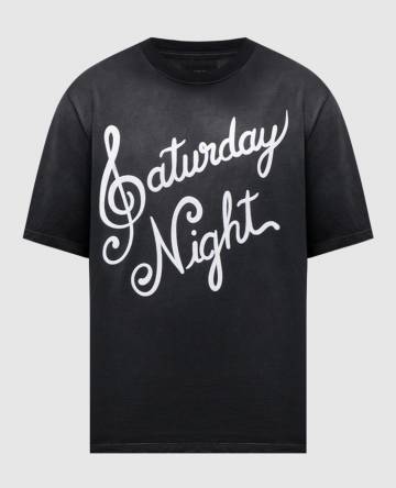 Черная футболка SATURDAY NIGHT Черная футболка SATURDAY NIGHT