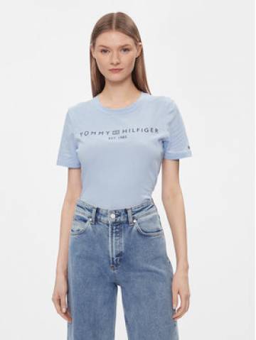 Tommy Hilfiger Футболка WW0WW40276 Голубий Regular Fit