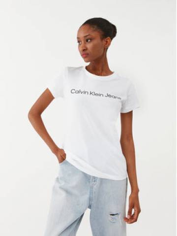 Calvin Klein Jeans Футболка J20J220253 Білий Slim Fit Calvin Klein Jeans Футболка J20J220253 Білий Slim Fit