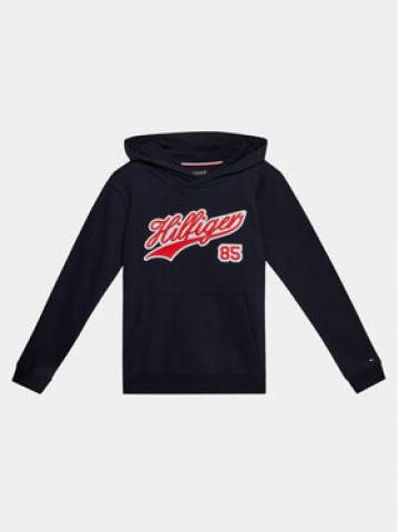 Tommy Hilfiger Світшот Hilfiger Script Hoodie KB0KB08718 Голубий Regular Fit Tommy Hilfiger Світшот Hilfiger Script Hoodie KB0KB08718 Голубий Regular Fit