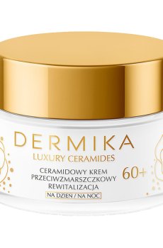 Восстанавливающий крем для лица Dermika Luxury Ceramides 60+, против морщин, с керамидами, 50 мл