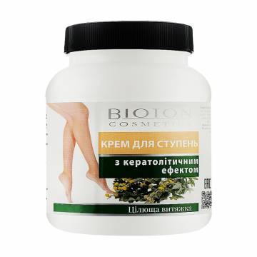 Крем для ступней Bioton Cosmetics Foot Cream с кератолитическим эффектом, 500 мл Крем для ступней Bioton Cosmetics Foot Cream с кератолитическим эффектом, 500 мл