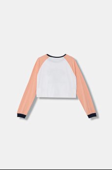 Хлопковый детский лонгслив Guess