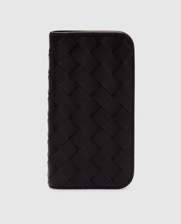 Коричневый кожаный чехол-книга Foglio для Iphone 16 Pro Коричневый кожаный чехол-книга Foglio для Iphone 16 Pro
