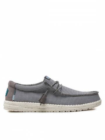 Hey Dude Мокасини Wally Sport Mesh 40403-030 Сірий Hey Dude Мокасини Wally Sport Mesh 40403-030 Сірий