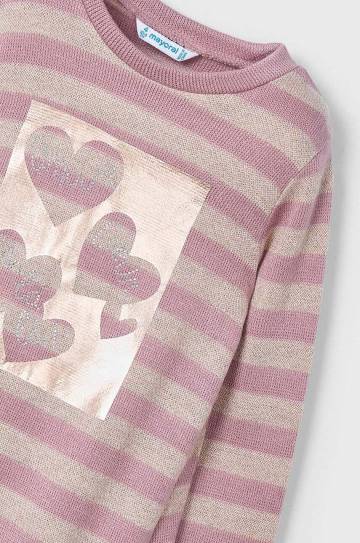 Детское платье Mayoral цвет розовый mini расклешённое 4929