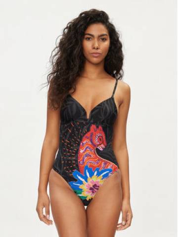Desigual Купальник Panter 24SWMK01 Чорний Desigual Купальник Panter 24SWMK01 Чорний
