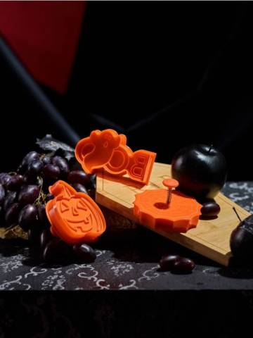 Формочки для печива 3 уп - помаранчевий